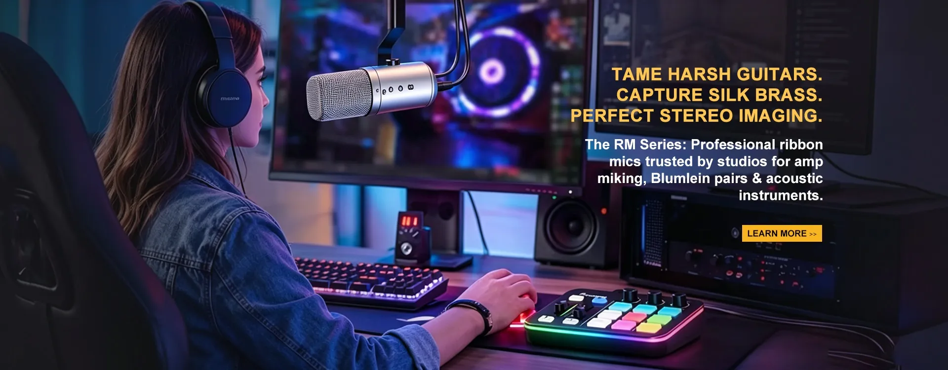 Professional Ribbon Mics